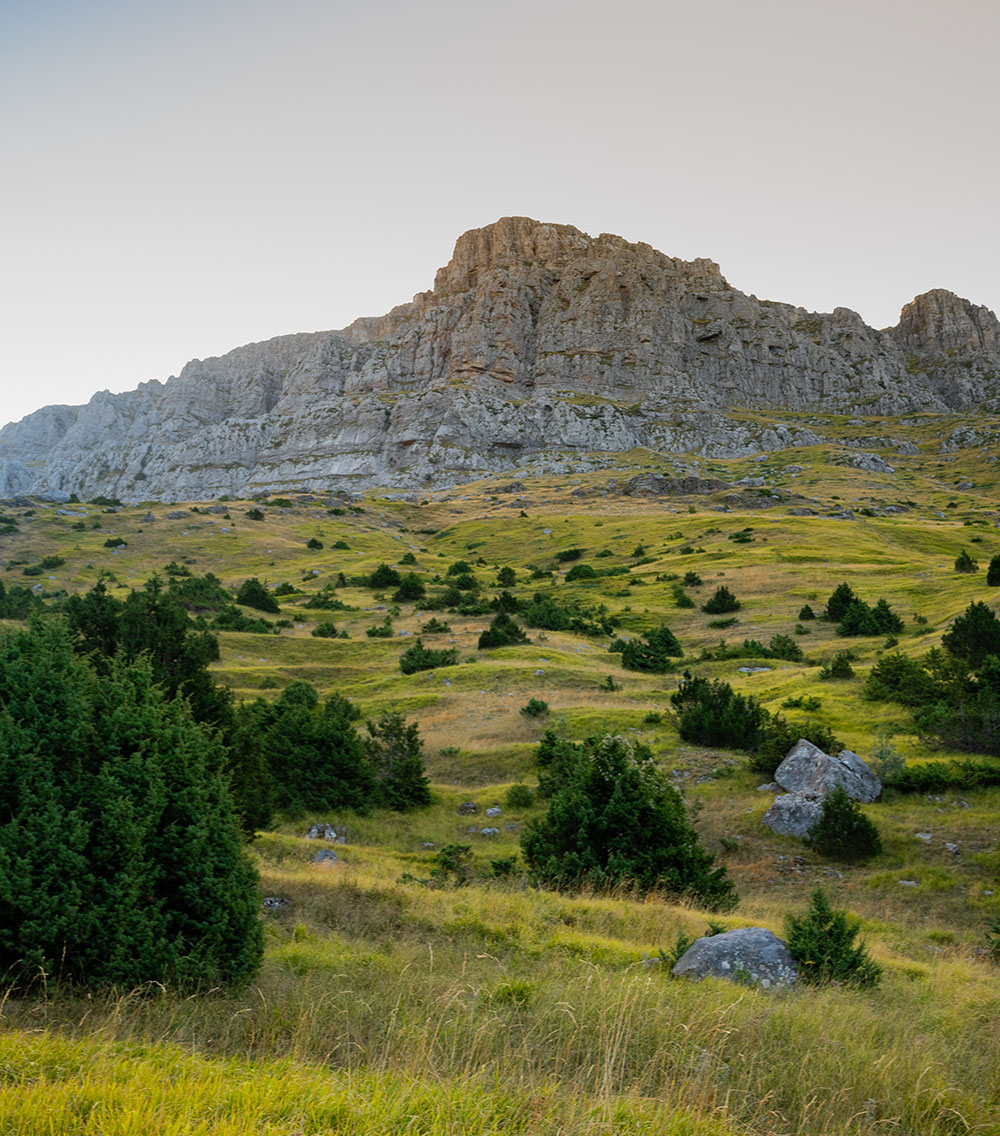Alpine Zone Timfi's Dragon lake. Epirus Greece